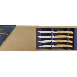 Coffret 4 Couteaux de Table Olivier Table Chic Opinel