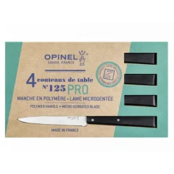 Coffret 4 Couteaux de Table N°125 Pro Bon Appétit + Opinel