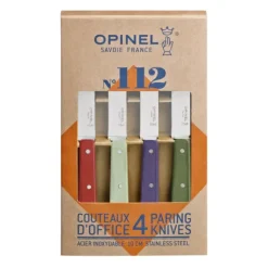 Coffret 4 Couteaux d'Office N°112 Paysage Les Essentiels Opinel