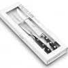 Coffret Découpe Viande Couteau à Découper 22 cm et Fourchette Diapason 17 cm Cuisine Idéale Sabatier Déglon