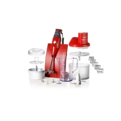 Coffret Mixeur Bamix Box - Rouge