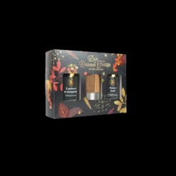 Coffret Poivres Festifs avec Tête de Moulin Un Jour Une Epice