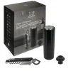 Coffret Pompe à Vin Electrique ABS + Tire-Bouchon Clavelin Peugeot