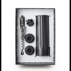 Coffret Pompe à Vin Electrique ABS + Tire-Bouchon Clavelin Peugeot