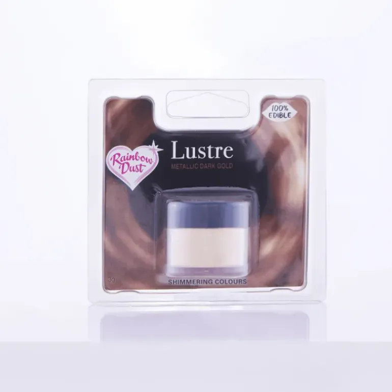 Colorant Alimentaire en Poudre Or Mat 3 g Rainbow Dust