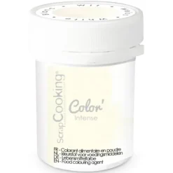 Colorant Alimentaire en Poudre Blanc 5g Scrapcooking
