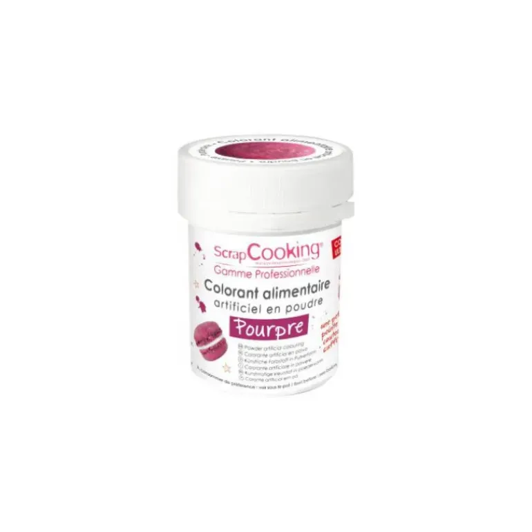 Colorant Alimentaire en Poudre Pourpre 5g Scrapcooking