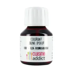 Colorant Alimentaire Jaune d'Oeuf E102/E124 Liquide 58 ml Cuisineaddict