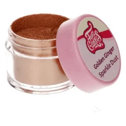 Colorant Alimentaire Or Brun Métallisé 3,5 g Funcakes