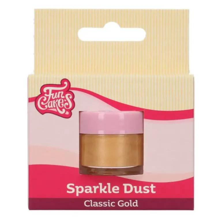 Colorant Alimentaire Or Métallisé 2,5g Funcakes