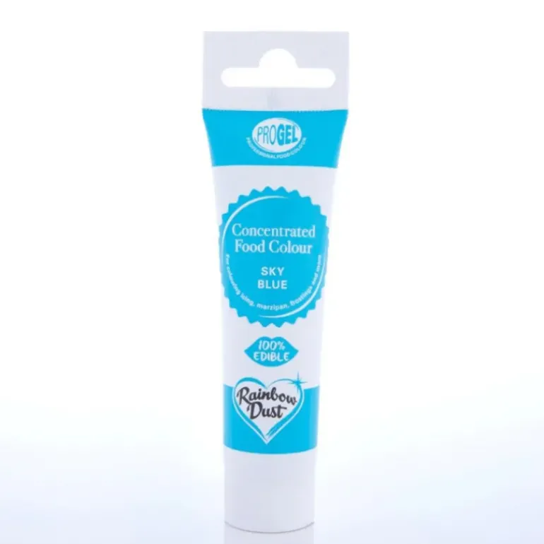 Colorant Alimentaire ProGel Bleu Ciel 25g Rainbow Dust