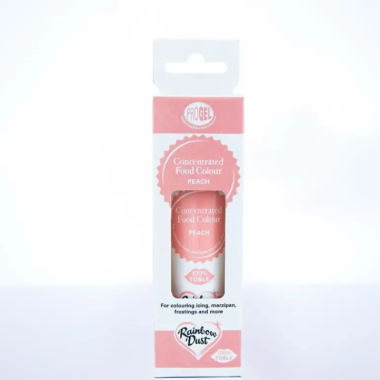 Colorant Alimentaire ProGel Pêche 25g Rainbow Dust