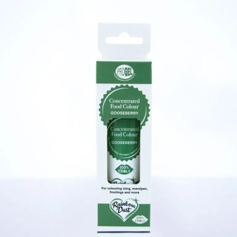 Colorant Alimentaire ProGel Vert Herbe 25g Rainbow Dust