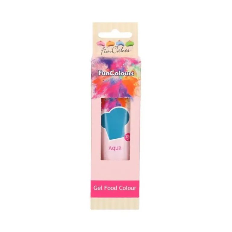 Colorant gel alimentaire Bleu eau FunCakes 30 g