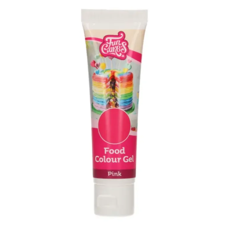 Colorant gel alimentaire Rose FunCakes 30 g