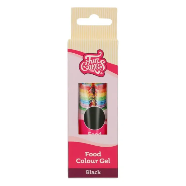 Colorant gel alimentaire Noir FunCakes 30 g