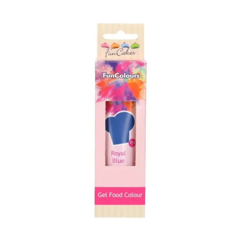 Colorant gel alimentaire Bleu royal FunCakes 30 g