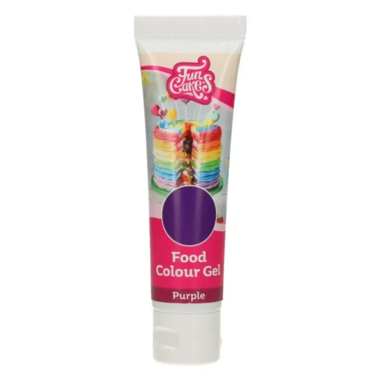 Colorant gel alimentaire Violet FunCakes 30 g