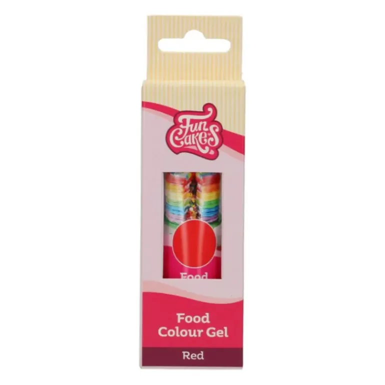 Colorant gel alimentaire Rouge FunCakes 30 g