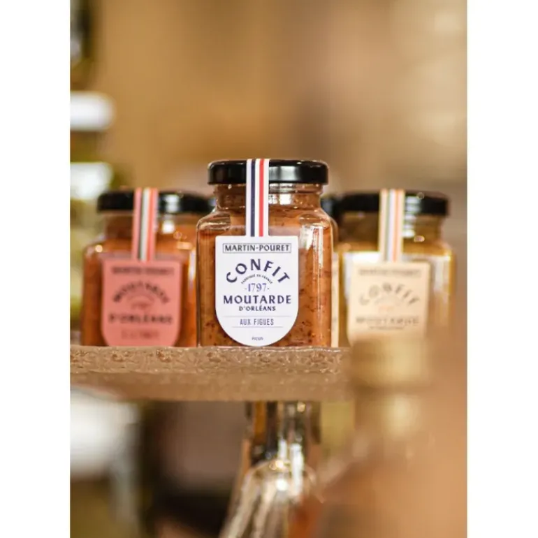 Confit de Moutarde aux Figues 105 g Martin Pouret