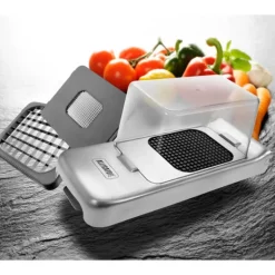 Coupe Oignon et frites Alligator 3 grilles Inox