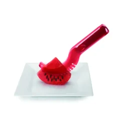Coupe Pastèque Plastique Rouge 22 cm Ibili