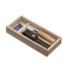 Couteau de Poche Plumier Luxe avec un Etui Opinel