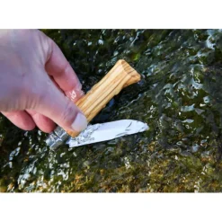 Couteau de Poche Plumier Luxe avec un Etui Opinel