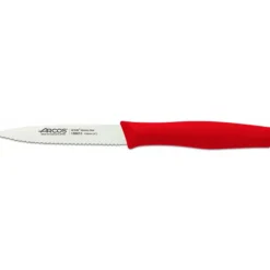 Couteau d'Office Inox 10 cm Rouge Arcos NOVA