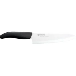 Couteau du Chef Lame Céramique 18 cm Kyocera Noir