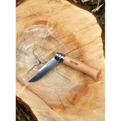 Couteau N°8 Baroudeur Hêtre Colorama Opinel