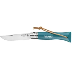 Couteau N°6 Baroudeur Turquoise Colorama Opinel