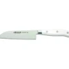 Couteau Santoku alvéolé 14 cm Arcos RIVIERA blanc