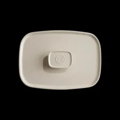 Couvercle Rectangulaire en Céramique pour Plat à Four 35 x 22 cm Argile Emile Henry