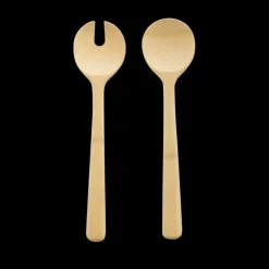 Couverts à Salade en Bambou 27 cm Pebbly