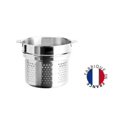 Cuiseur à Pâtes Mutine Ø 22 cm Manche Amovible Inox Cristel