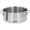 Cuit Vapeur Ovale Mutine Ø 30 cm Manche Fixe Inox Cristel