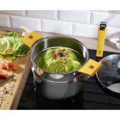 Cuit Vapeur Universel Mutine Ø 24 cm Manche Amovible Inox Cristel