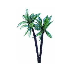 Décor gâteau double Palmier (x144) h7 cm Mallard Ferrière