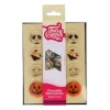 Décors Chocolat Blanc 4 Motifs Halloween Funcakes (x12)
