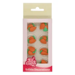 Décors en Sucre Carotte (x16) Funcakes
