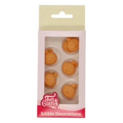 Décors en Sucre Citrouilles Halloween (x12) FunCakes