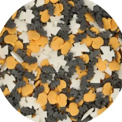 Décors en Sucre Halloween (Fantômes, Citrouilles, Chauves-souris) 55g FunCakes