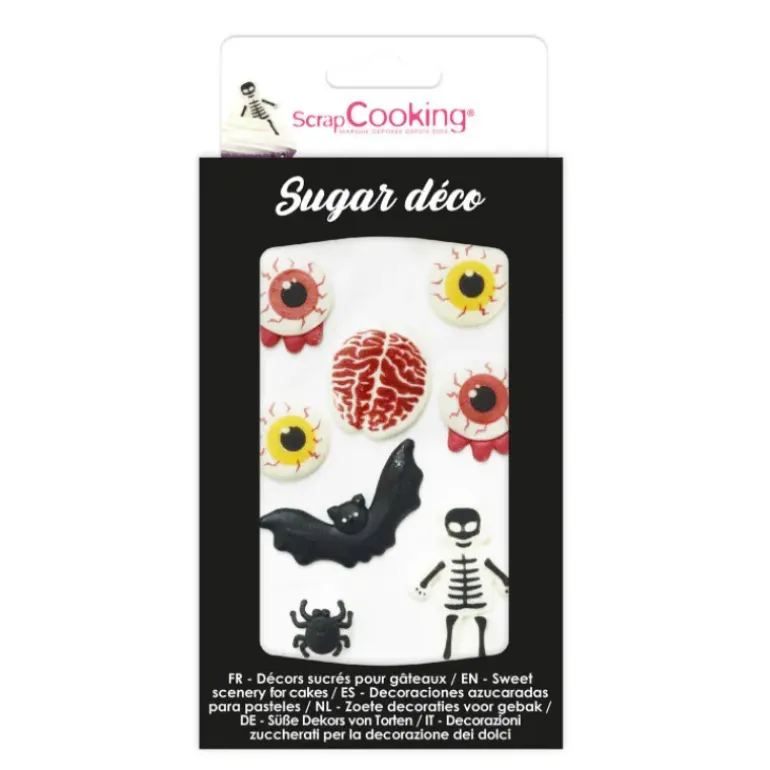 Décors en Sucre Horreur x8 ScrapCooking