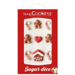 Décors en Sucre Pain d'Epices et Sucre d'Orge Scrapcooking