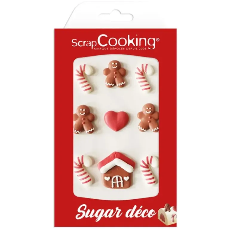 Décors en Sucre Pain d'Epices et Sucre d'Orge Scrapcooking