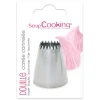 Douille Carrée Cannelée en Inox ScrapCooking