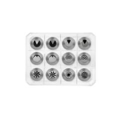 Douille Inox Russe Standard Ø 1,6 cm x H 4 cm (x12) Ibili