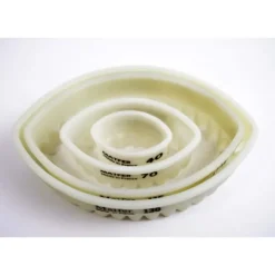 Emporte Pièce Ovale Cannelé 4 x 2,3 cm Exoglass Matfer