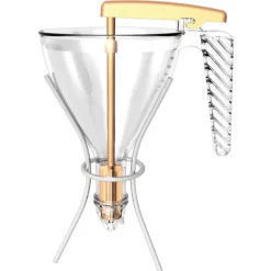 Entonnoir Automatique 0,75 cl Transparent avec support